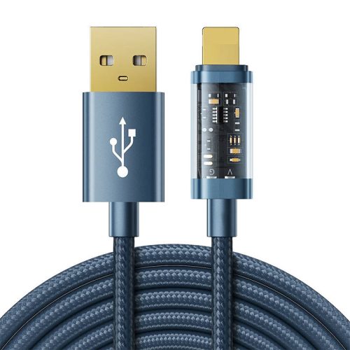 Cable to USB-A / Lightning / 2.4A / 1.2m Joyroom S-UL012A12 (blue)