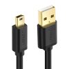 UGREEN 10355B USB 2.0 kábel, mini USB, 1 m (fekete)