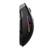 Wireless gaming mouse + charging dock Dareu A955 RGB 400-12000 DPI (black)