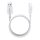 Cable USB-C Remax Marlik, 5A, 1m (white)