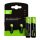 Green Cell Rechargeable Batteries Sticks 2x AAA HR03 800mAh