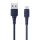 Cable USB Micro Remax Zeron, 1m, 2.4A (blue)