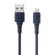 Cable USB Micro Remax Zeron, 1m, 2.4A (blue)