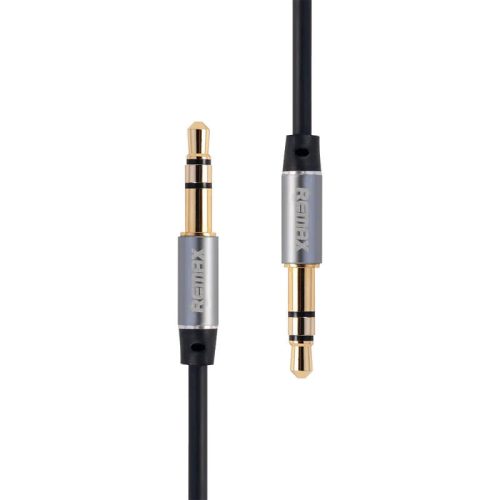 Mini jack 3.5mm AUX cable Remax RL-L100 1m (black)