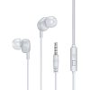 Remax RW-105 earphones, 3.5mm jack (white)