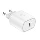 Wall charger Cygnett USB-C PD 20W (white)