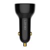 LDNIO C101 Car Charger, USB + USB-C, 100W + USB-C to USB-C Cable (Black)