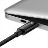 Baseus Tungsten Gold USB-C - USB-C kábel, 240W, 1m (fekete)