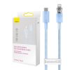 Baseus Explorer Series USB-C / Lightning gyorstöltő kábel 1m, 20W (kék)