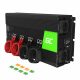 Car inverter voltage converter Green Cell INV10 12V to 230V 2000W/4000W, modified sine wave