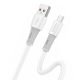 Foneng Cable USB to Micro, X86 elastic 3A, 1.2m (white)