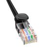 Baseus Ethernet CAT5 hálózati kábel, 0,5m (fekete)