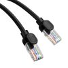 Baseus Ethernet CAT5 hálózati kábel, 0,5m (fekete)