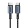 Cable USB-C do USB-C Choetech XCC-1014, PD 60W 1.2m (black)