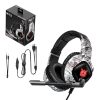 Gaming headphones ONIKUMA K19 Camou White