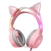 Gaming headphones ONIKUMA X15Pro Pink Cat's Ears