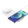 Choetech T535 dual fast wireless charger (white)