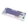 Wireless mechanical keyboard Royal Kludge RKM75 RGB, Silver switch (blue)