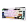 Wireless mechanical keyboard Royal Kludge KZZI K75 pro RGB, Eternity Switch  (black and white)