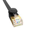 Baseus Cat 7 Gigabit Ethernet RJ45 kábel 0,5m fekete