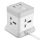 Power strip XO WL20 4x AC sockets, 1x USB-C, 2x USB-A, 2500W (white)