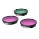 Set of 3 filters CPL+ND8+ND16 Sunnylife for Insta360 GO 3/2