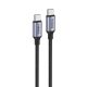 Cable USB-C to USB-C Foneng X95 1.2m 60W (gray)