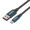 Cable USB 2.0 A to Micro USB Vention COLBH 3A 2m black