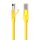 Network Cable UTP CAT6 Vention IBEYF RJ45 Ethernet 1000Mbps 1m Yellow