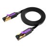 Flat Network Cable UTP CAT7 Vention ICABG RJ45 Ethernet 10Gbps 1.5m Black