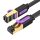 Flat Network Cable UTP CAT7 Vention ICABK RJ45 Ethernet 10Gbps 8m Black