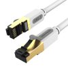 Network Cable CAT7 SFTP Vention ICDHD RJ45 Ethernet 10Gbps 0.5m Gray