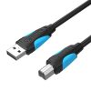 USB 2.0 A to USB-B printer cable Vention VAS-A16-B100 1m Black