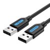 USB 2.0 cable Vention COJBC 2A 0.25m Black PVC