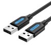 USB 2.0 cable Vention COJBF 2A 1m Black PVC