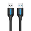 USB 3.0 cable Vention CONBD 2A 0.5m Black PVC