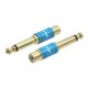 Adapter Audio 6.35mm male to RCA female Vention VDD-C03 blue