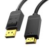 DisplayPort 1.2 to HDMI 1.4 Cable Vention HAGBI 3m, 4K 30Hz (Black)