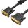 DVI (24+5) to VGA Cable Vention EACBG 1,5m, 1080P 60Hz (black)