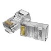 Modular Plug RJ45 Cat.6 UTP Connector Vention IDDR0-10 Transparent 10 pcs.