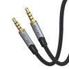 Cable Audio TRRS 3.5mm mini jack Vention BAQHD 0.5m Gray