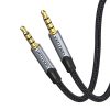 Cable Audio TRRS 3.5mm mini jakc Vention BAQHF 1m Gray