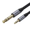 Cable Audio 3.5mm TRS to 6.35mm Vention BAUHH 2m Gray