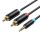 Cable Audio 3.5mm to 2x RCA Vention BCLBI 3m Black