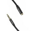 Cable Audio TRRS 3.5mm Male to 3.5mm Female Vention BHCBG 1,5m Black