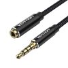 Cable Audio TRRS 3.5mm Male to 3.5mm Female Vention BHCBI 3m Black