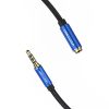 Cable Audio TRRS 3.5mm Male to 3.5mm Female Vention BHCLH 2m Blue