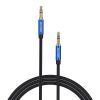 Cable Audio 3.5mm mini jack Vention BAWLI 3m Blue