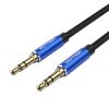 Cable Audio 3.5mm mini jack Vention BAWLI 3m Blue