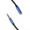 Cable Audio TRRS 3.5mm Male to 3.5mm Female Vention BHCLJ 5m Blue